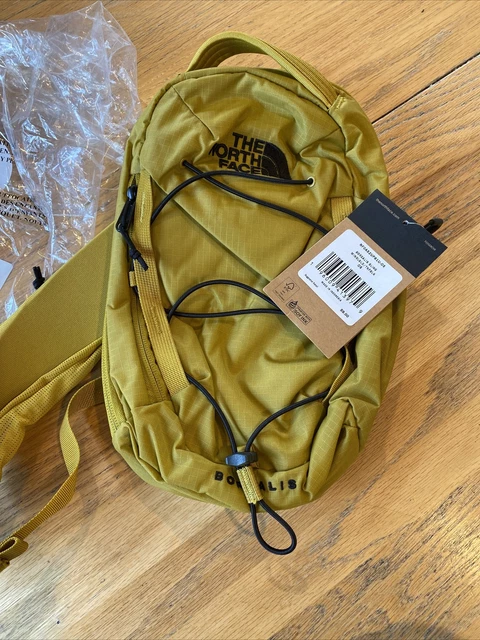 The North Face Borealis Sling Backpack: Mineral Gold/Black NWT $59