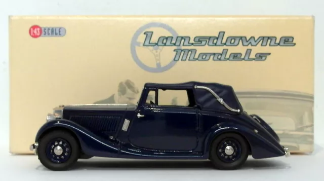 Lansdowne Models 1/43 Scale LDM47 - 1936 Railton Fairmile 3 Position DHC - Blue