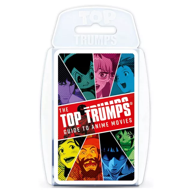 Top Trumps (Specials) Guide to Top 30 Anime Movies Fun Card Game Brand New 2022