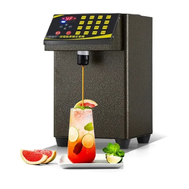 8L Automatic Fructose Dispenser Quantitative Bubble Milk Tea Equipment Machine