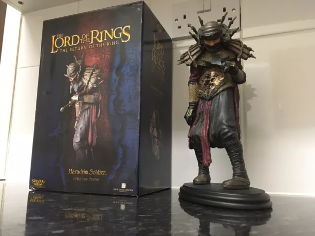 Official Lord Of The Rings Haradrim Soldier Statue Sideshow Weta LOTR 1031/4000