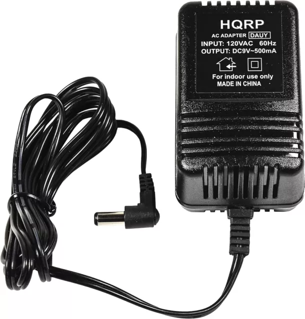 HQRP Adaptador Cargador de Corriente para Panasonic PQLV256, PQLV256Z Reemplazo