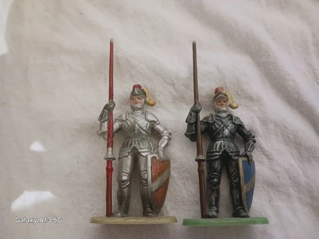 Ancienne figurine / soldat, cavalier Céramique - Vendu