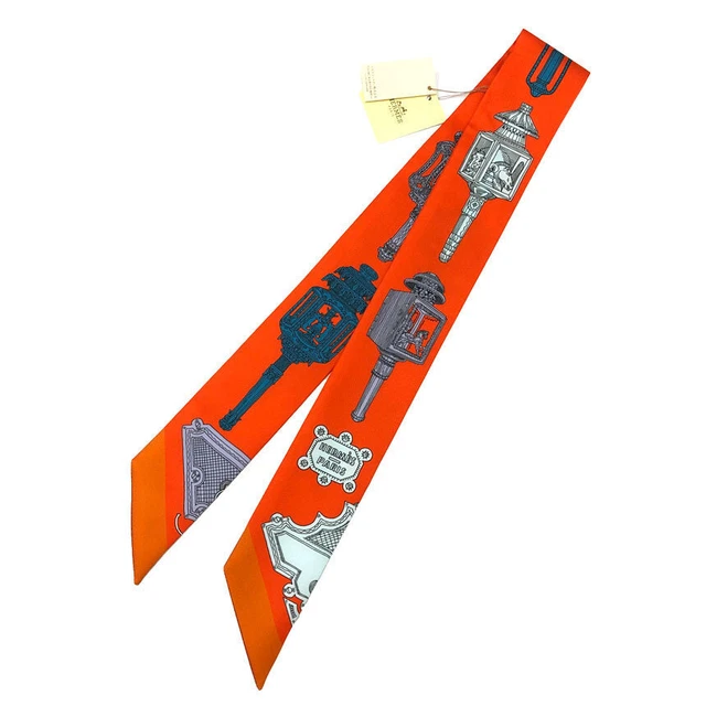 Hermes Twilly Scarf Merveilleuses Lanternes Merveilleuse Lanthanum 2017 Autumn A