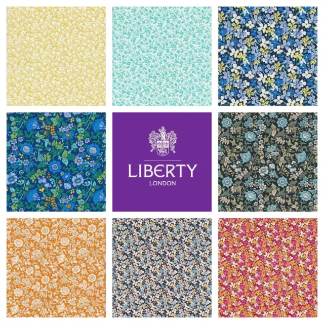 LIBERTY FABRIC  - The Artists Home Collection - Quilting 100% Cotton Craft Quilt