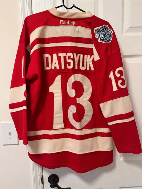 pavel datsyuk 2014 winter classic jersey