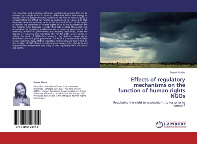 Effects of regulatory mechanisms on the function of human rights NGOs Abebe Buch