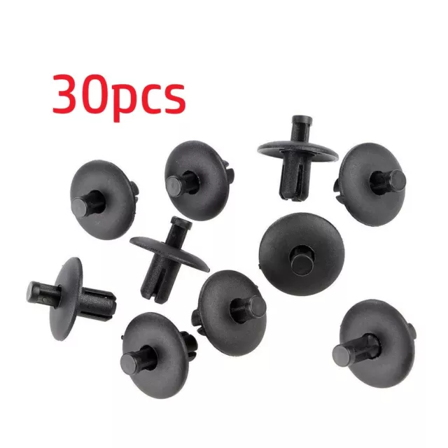 30pcs Car Fastener Clip Push Pin Rivet for A8S8TT 4D0807300 Easy Fixing