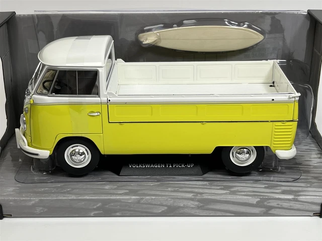 Volkswagen T1 Pick-Up 1950 Jaune & Blanc 1:18 Echelle Solido 1806706
