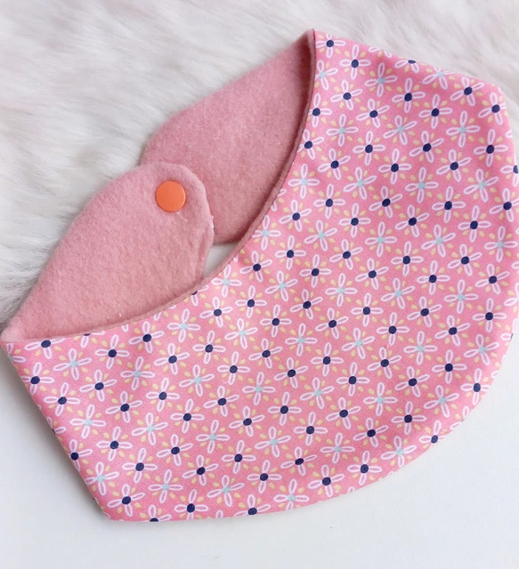 NEU * Halstuch mit FLEECE * Kinder * Baby * Dreieckstuch * Schal * Blumen