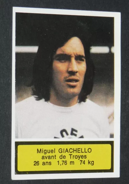 1975-1976 Football Ageducatives #294 Miguel Giachello Troyes Aube Taf Champagne