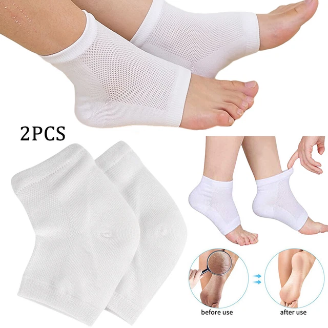 Calze Idratante Gel Tacco Calze Cura Piedi Asciutti Piedi Crackati Trattamento Pelle ToelessSH
