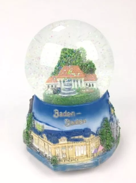Snow Ball XL Game Clock Baden Snowglobe, 15 CM, Souvenir Germany 2