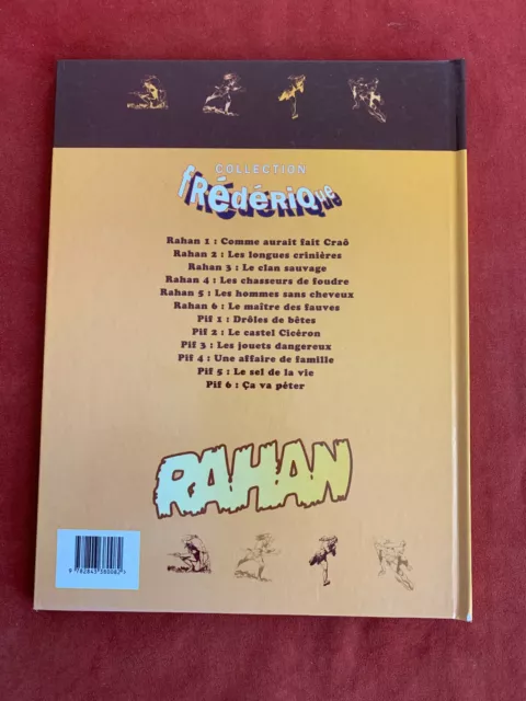 Bd - Rahan - Le Clan Sauvage - Collection Frederique  - Decembre 1996 2