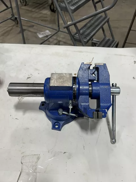 (QTY 1) 6" Heavy Duty Multi-purpose Rotating Bench Vise Swivel 360 Degree