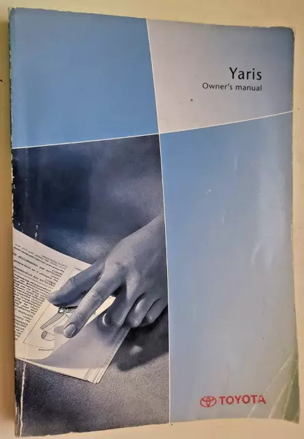 Toyota Yaris Owners Manual Handbook  2004