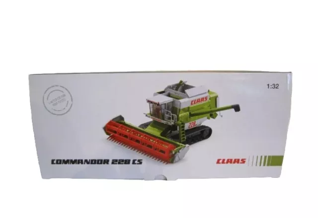 WIKING BRANDNEU SELTEN CLAAS COMMANDOR 228CS VERFOLGT LIMITIERTE EDITION 1/32 Wow