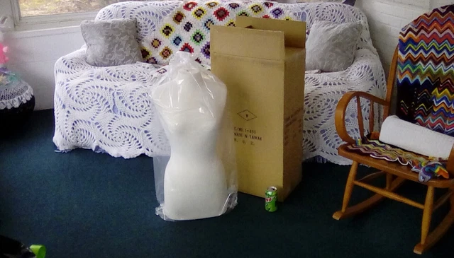 Woman's Dressmaker Form , off white - NOS in Original Box , Never Opened