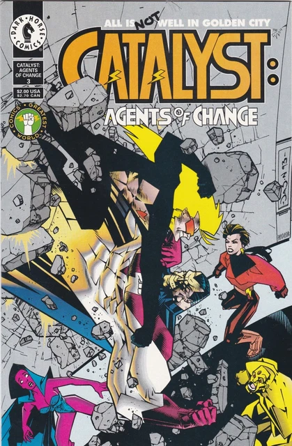 Catalyst: Agents of Change #3: Dark Horse Comics (1994)  VF/NM  9.0