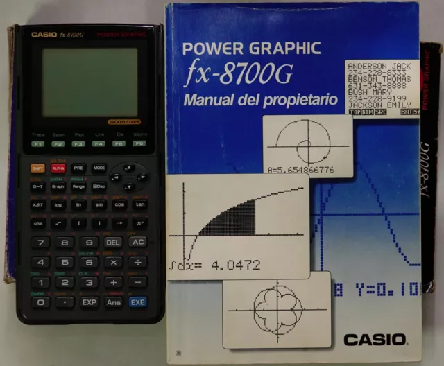 CASIO POWER GRAPHIC fx-9750G 32KB EUR 60,00 - PicClick FR