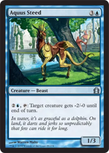 Aquus Steed X4 (Return to Ravnica (2012)) Magic (Magic The Gathering (Nm) *CCGHouse*