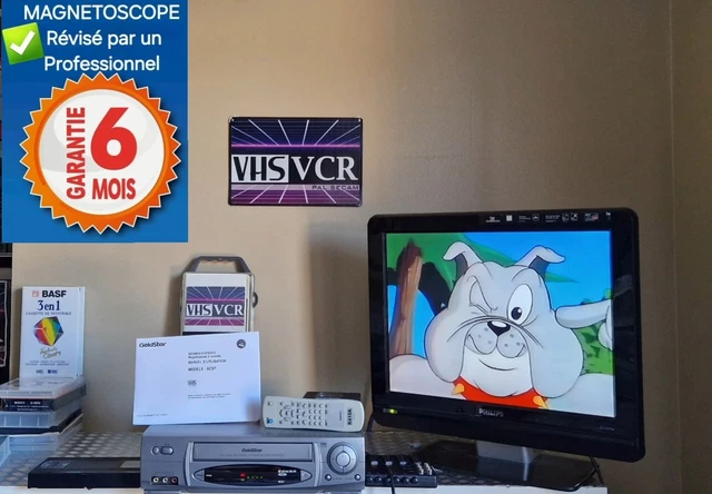 MAGNETOSCOPE COPIE VHS VERS DVD LG RC388 PAL SECAM LECTEUR VCR GARANTIE