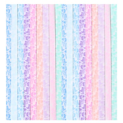 Stelle Origami Set,Strisce di Carta Pieghevoli a Stelle,Stelle Multicolore Carta,Stella Glitter Carta,Star Paper Strips,Craft Pieghevole Carta,per Artigianato Fai da Te Artistico 