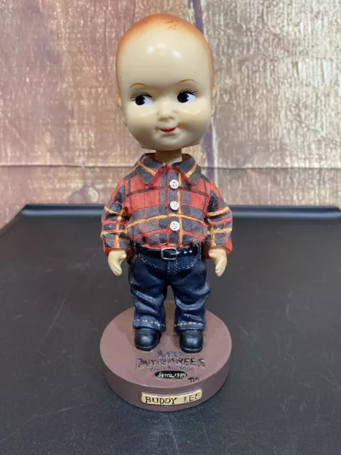 Buddy Lee Dungarees Blue Jeans Promotional Advertising Bobblehead Nodder
