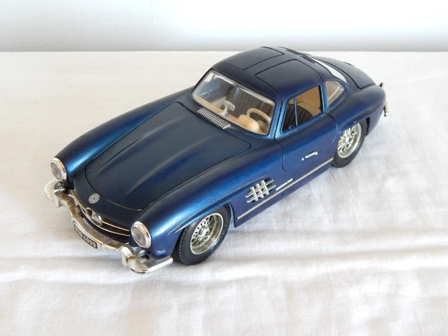 Ancienne Mercedes 300 SL Papillon (Gullwing) - Jouet Coupé Tôle Années 50 - Japon