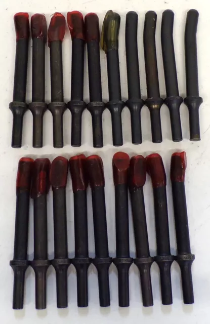 Offset Rivet Set At101A-5-5/32 An470, 5-1/2" Oal, .401" Shank, Lot Of 19