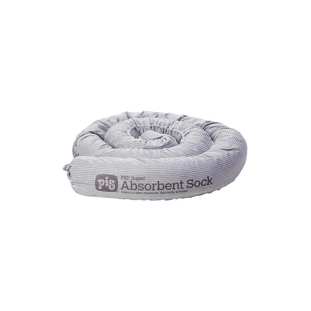 PIG PIG214 Absorbent Sock,Universal,7 ft. L,PK12