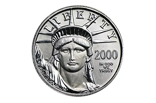 1997 to 2014 $100 Platinum Eagle (1 Ounce) .9995 Pure $100 Uncirculated