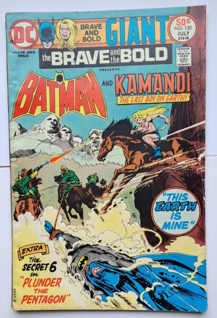 The Brave and the Bold #120 - Batman and Kamandi - US DC Comics 1975