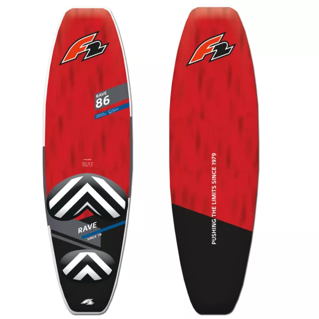 F2 Rave Onshore Freestyle Windsurf-Board 116 Liter ~ 1 B Musterboard