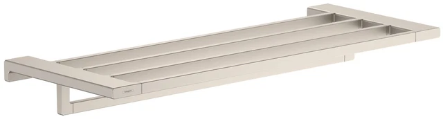 Hansgrohe 41751 AddStoris Towel Rack - Nickel