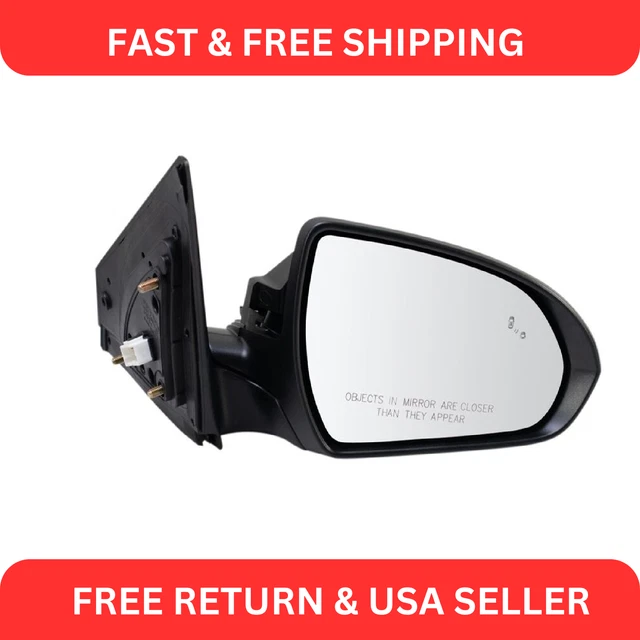 Right Side View Mirror Power Heated Blind Spot Turn Signal for Elantra