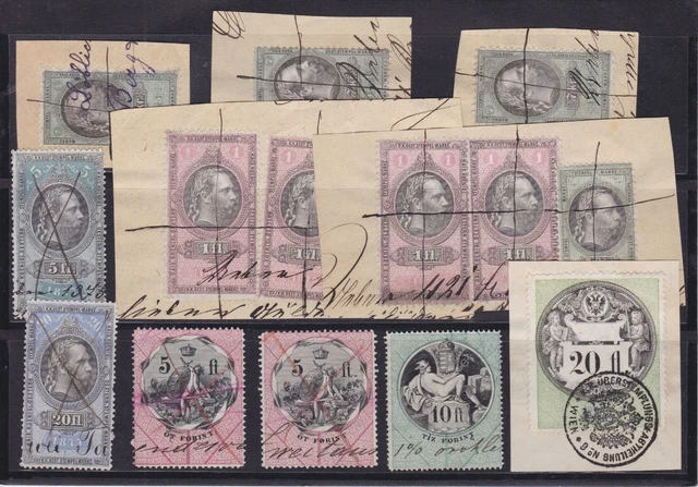 Österreich-Ungarn Lot Stempelmarken -74667