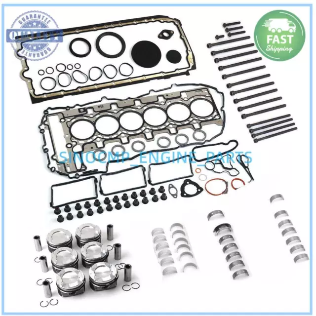 Engine Rebuild Kit For BMW 135i 335i 435i 535i 640i 740i X1 X3 X4 X5 N55 3.0 L6