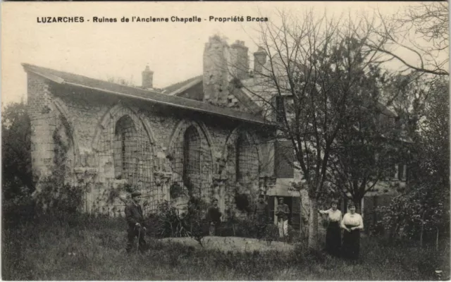 CPA LUZARCHES Ruines de L'Ancienne Chapelle (806993)