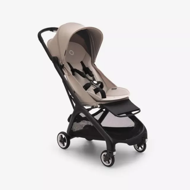 Bugaboo Butterfly seat Complete Stroller Black / Desert taupe NEW opened box