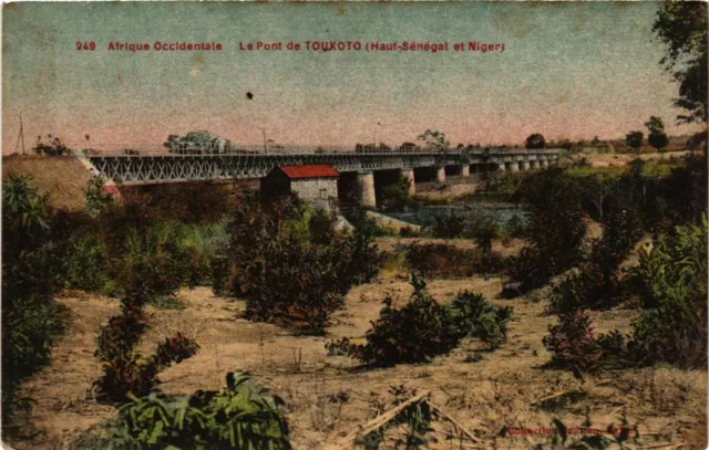 CPA AK Le Pont de Toukoto - Upper Senegal and Niger Senegal (778712)