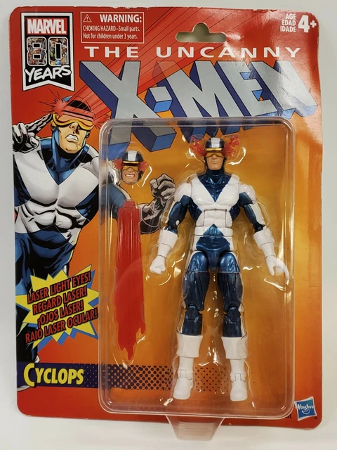 HASBRO MARVEL LEGENDS Retro Series X-Men 80s Cyclops Action Figure ...