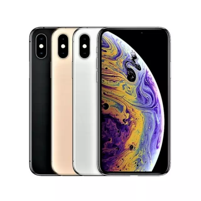 iPhone XS (64GB or 256GB) - Unlocked, All Colours - Very Good Condition