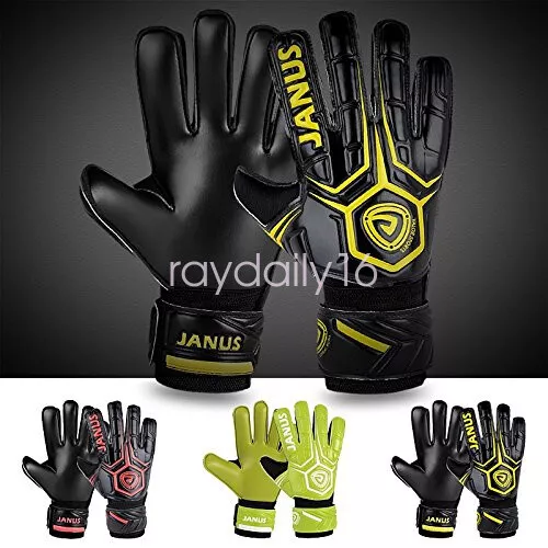 Janus Latex Adult & Youth Soccer Goalkeeper Gloves  Finger Protection size 7-10