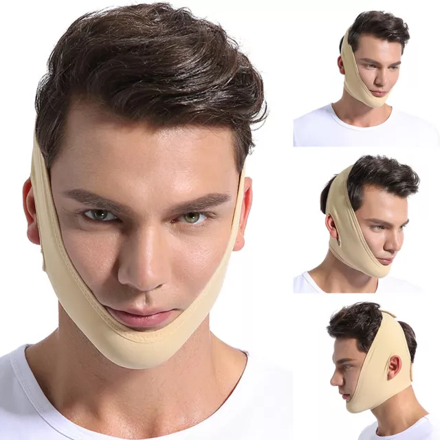 Reduce Double Chin Strap Face-lift Bandage Belt Shape Facial Slimming Mask