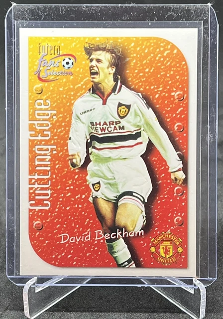 DAVID BECKHAM FUTERA Man Utd Cutting Edge Football Trading Card 