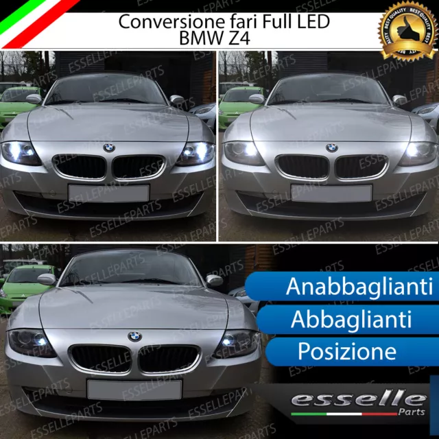 Conversione Fari Full Led Bmw Z4 E86 E89 E85 Led 17600 Lumen Canbus Bianco