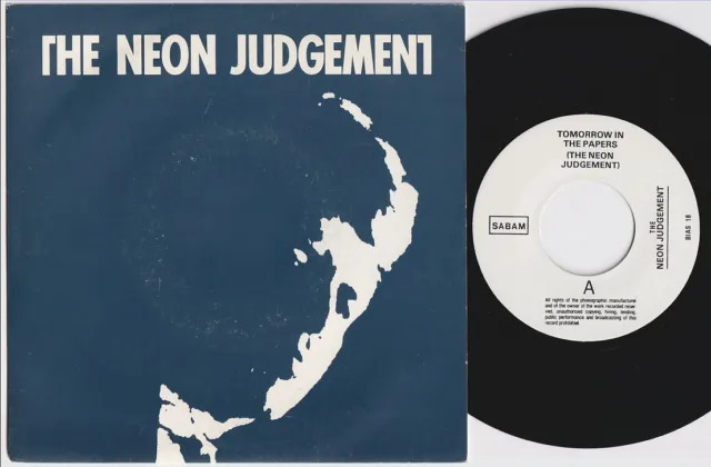 NEON JUDGMENT * 1985 Belgian SYNTH BODY ELECTRO WAVE SYNTH 45 * Listen!