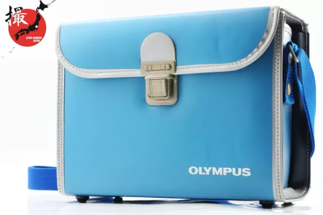 Rare! 【Near MINT】 Olympus Genuine Case Blue Bag for 35mm Film Camera From JAPAN