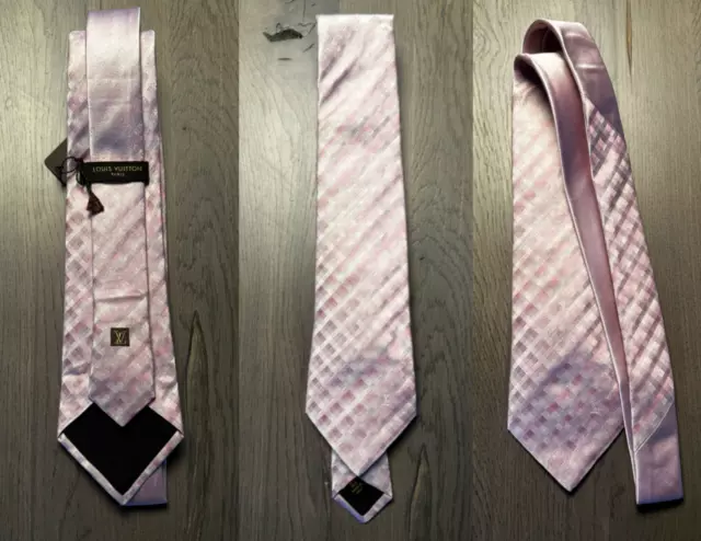 LOUIS VUITTON Krawatte DAMIER CLASSIQUE. Akt. NP.: 200…